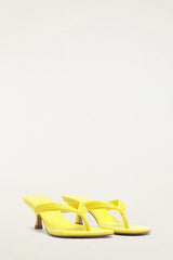 Yellow Rob Heeleded Sandal