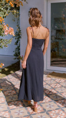 Kerstie Midi Dress - Black