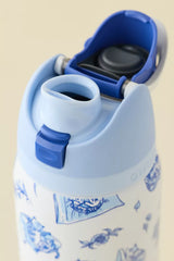 Owala UO Exclusive Delft Cat Print FreeSip 32 oz Water Bottle