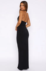 Never Be Friends Maxi Dress Black