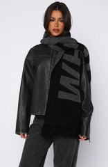 Falsetto Scarf Black