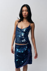 Paillette Cami Top