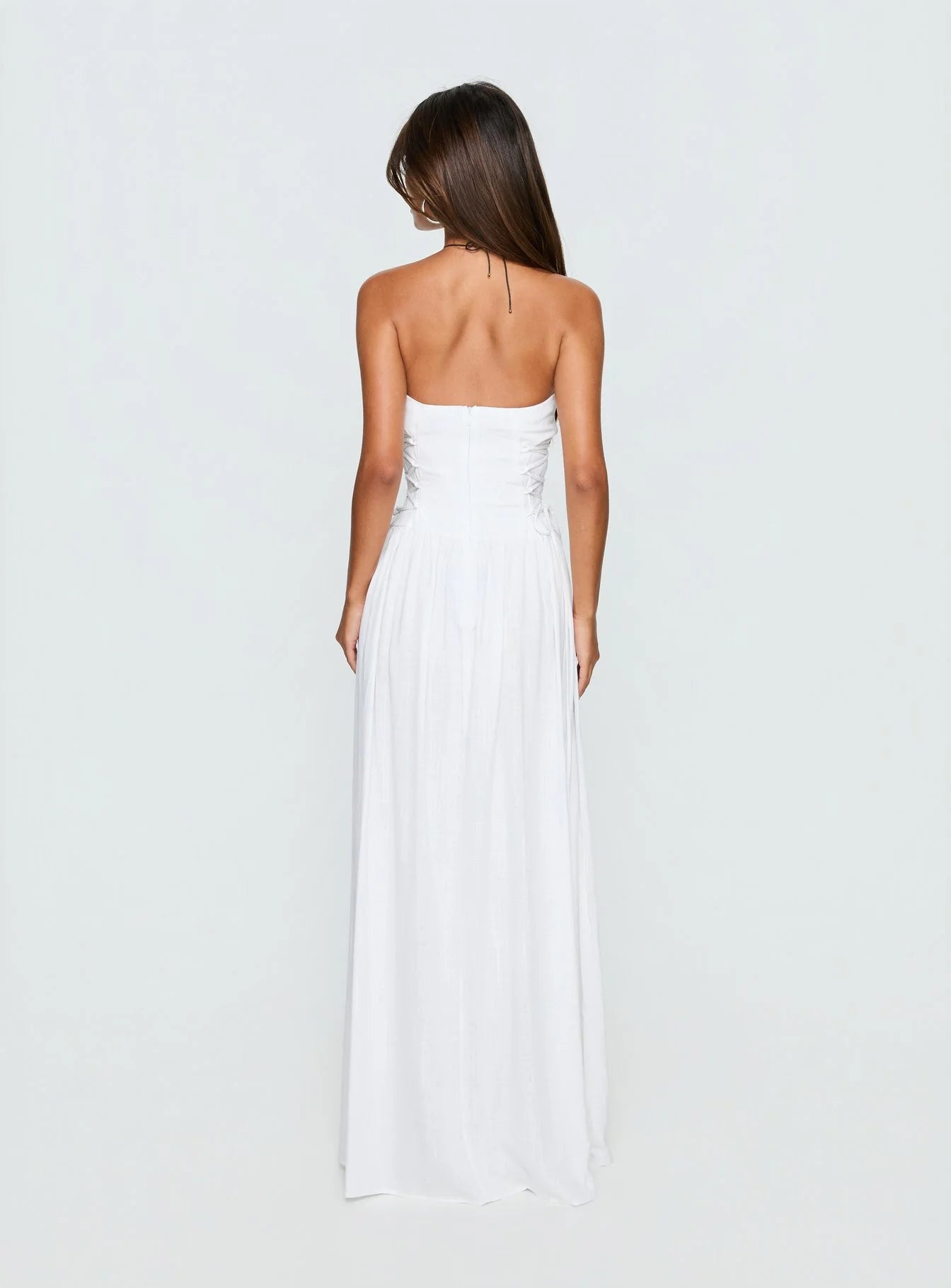 So Far So Good Maxi Dress White