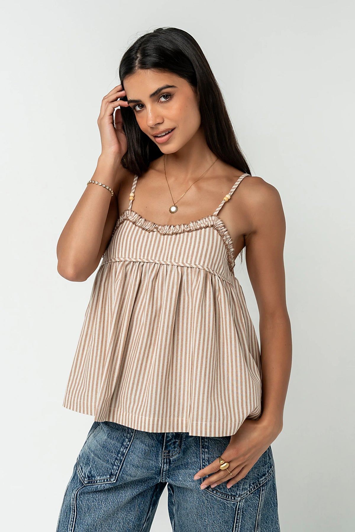 Becky Striped Tank Top - FINAL SALE
