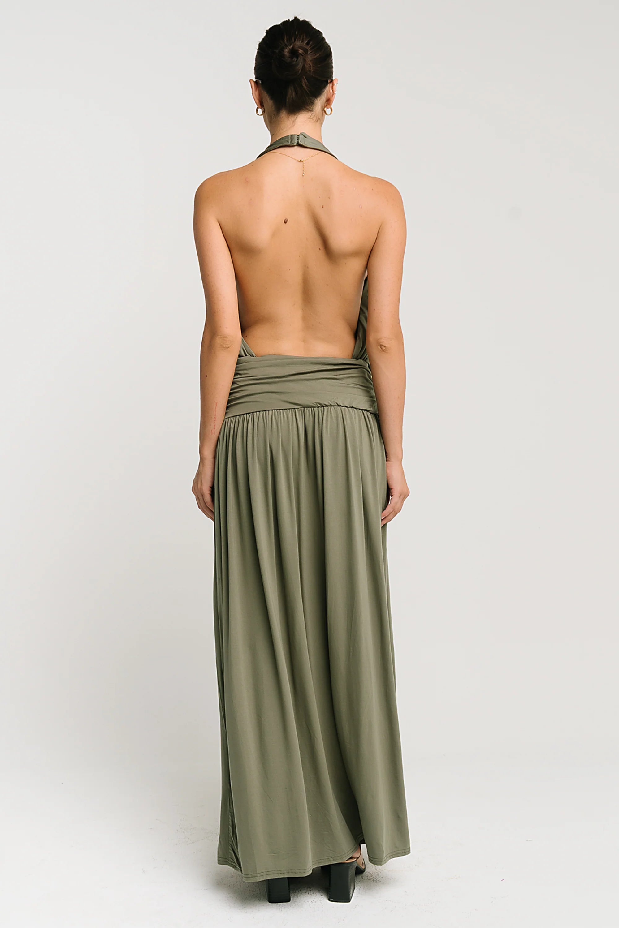 Mia Halter Maxi Dress