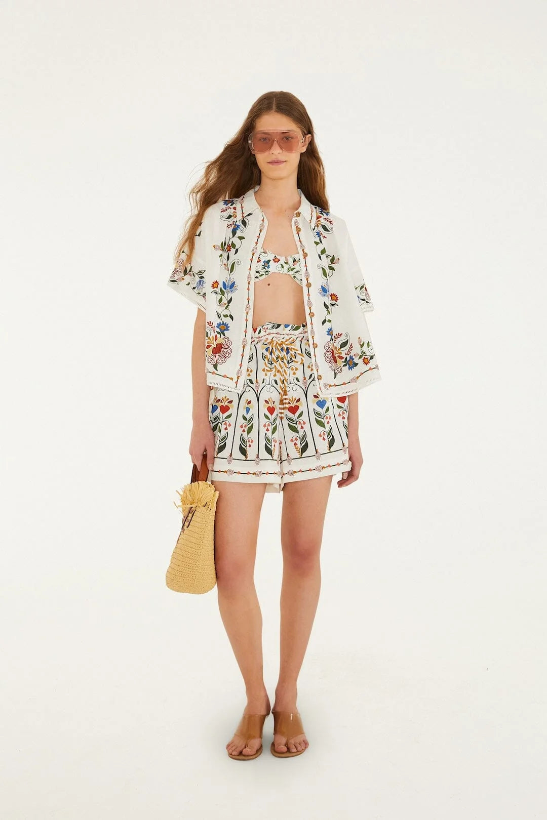 Off-White Stitched Garden Shorts