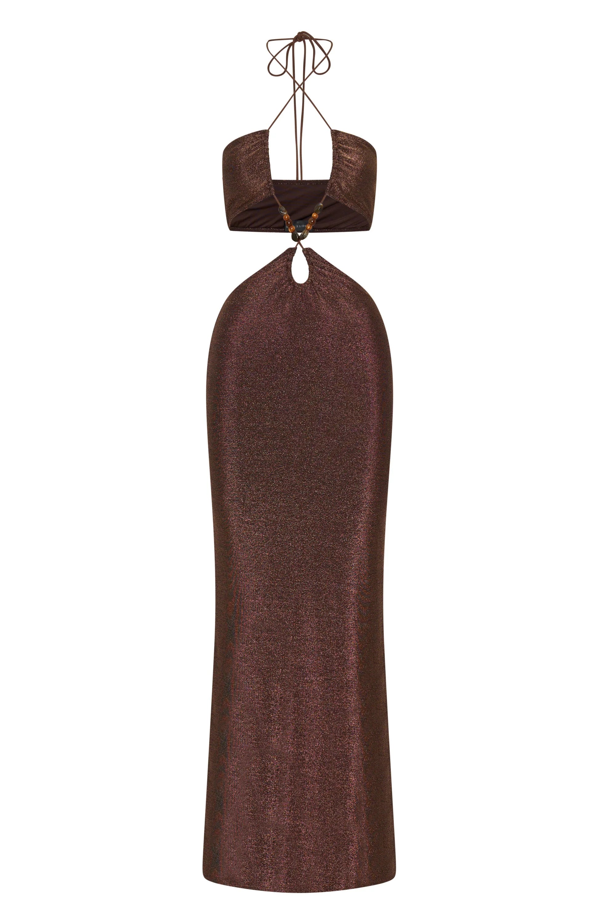 Making It Happen Maxi Dress Bronze