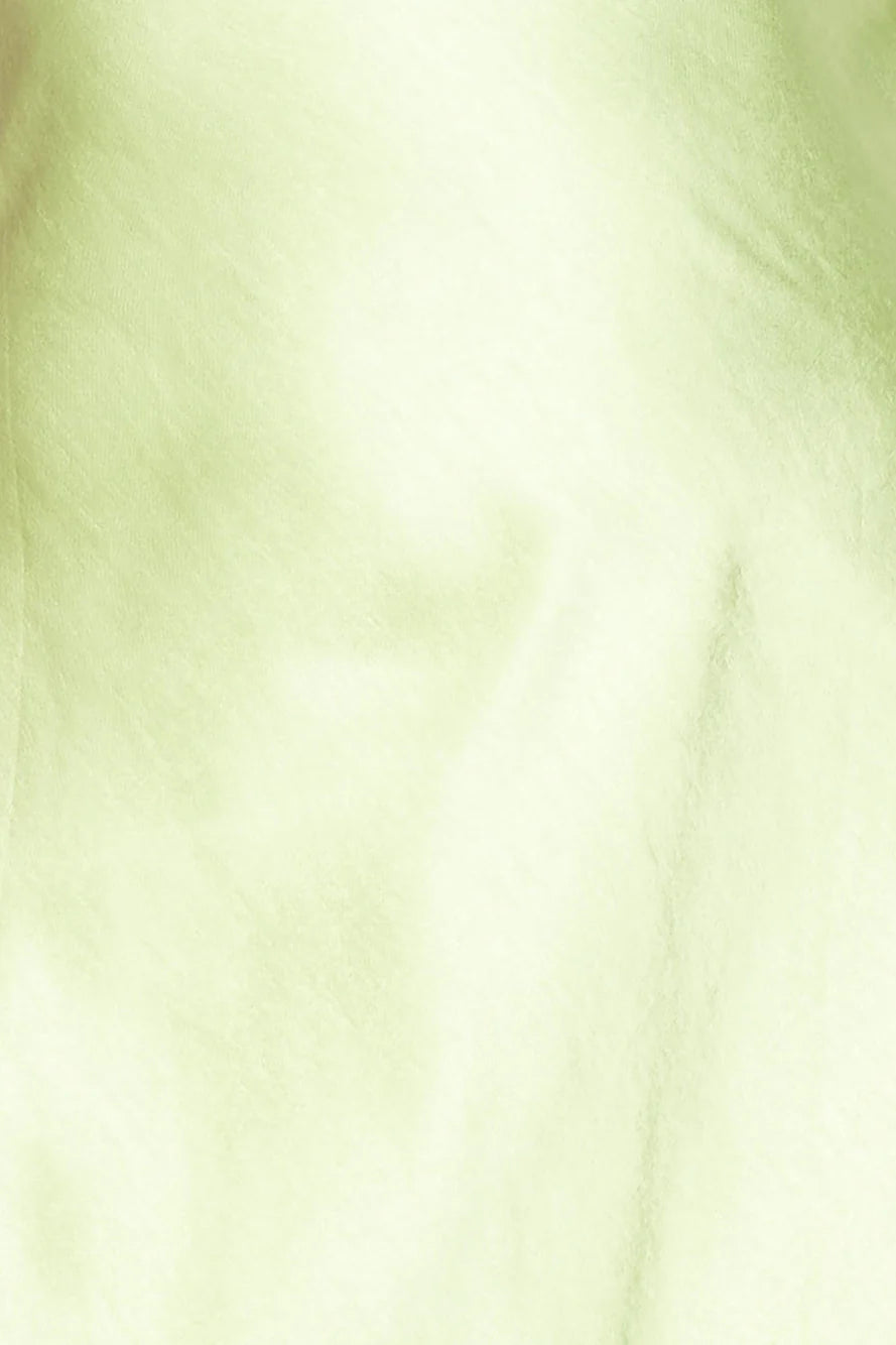 We're In Style Satin Mini Dress Lime