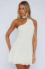 Moonlit Desire Mini Dress Off White