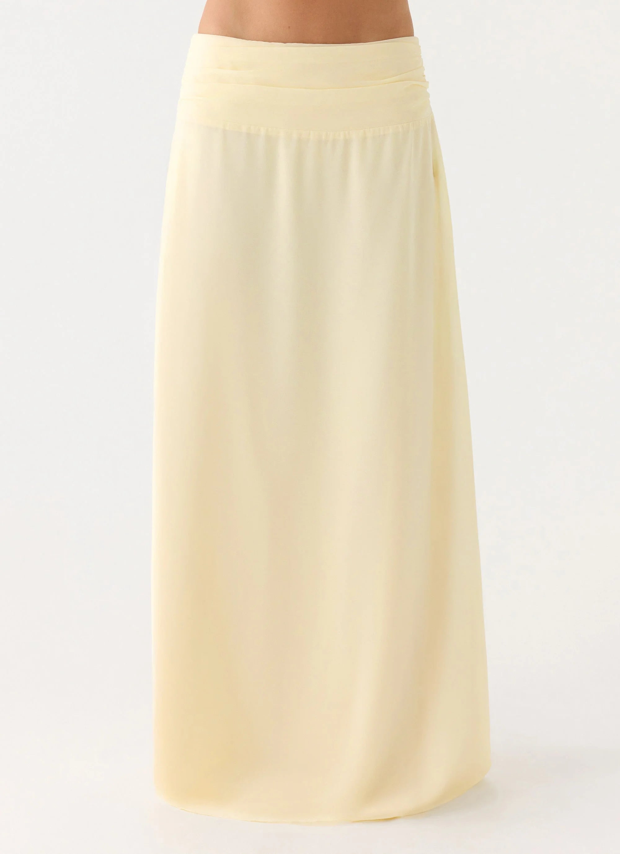 Natalya Maxi Skirt - Yellow