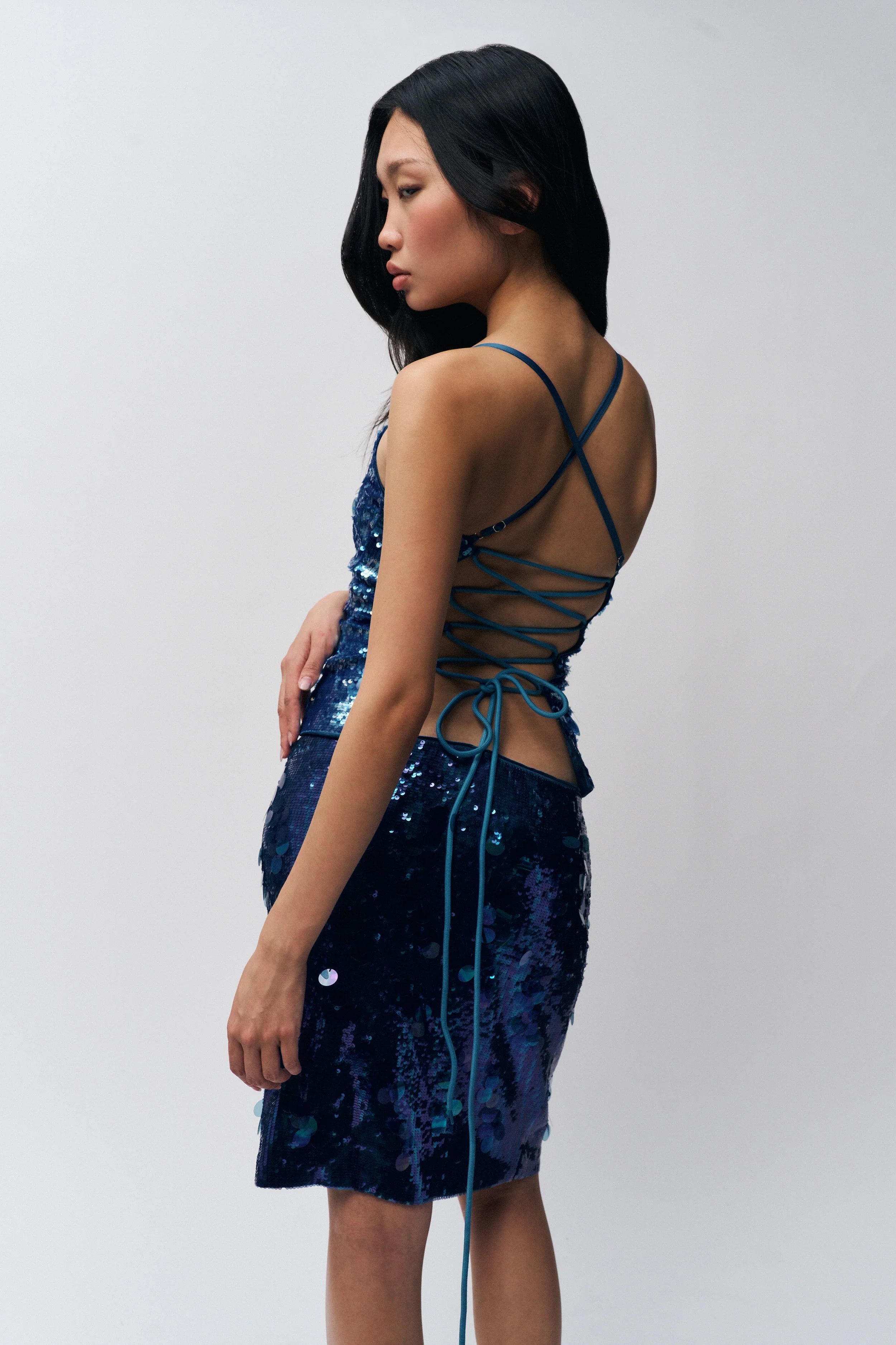 Paillette Cami Top