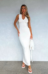 She's Back Maxi Dress Off White