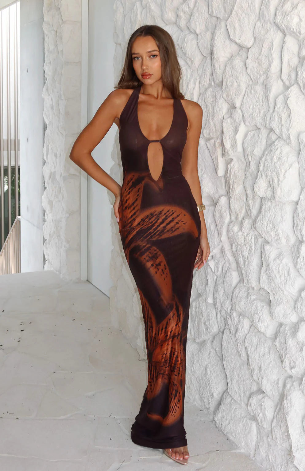 Bets Are Off Maxi Dress Chai Lily